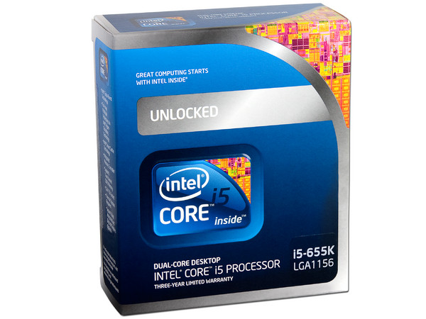 Procesador Intel Core i5-655K Desbloqueado a 3.2 GHz con Intel HD Graphics, Socket 1156, L3 Cache 4MB, Dual-Core, 32nm (no incluye disipador)