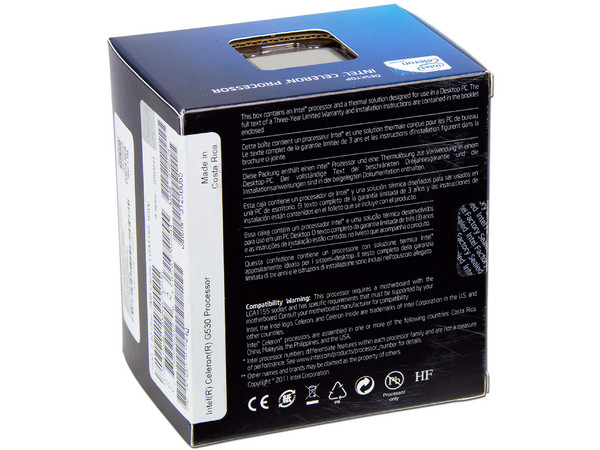 Procesador Intel Celeron G530 a 2.4 GHz con Intel HD Graphics, Socket 1155, L3 Caché 2MB