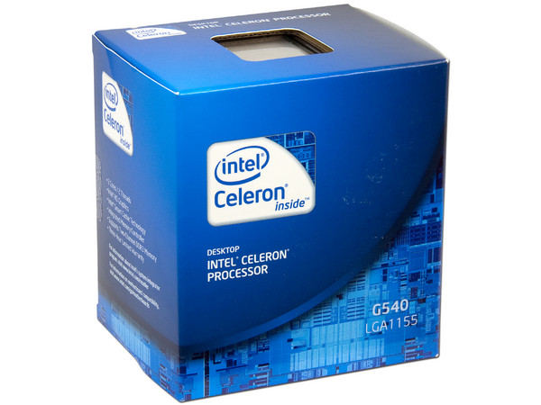 Procesador Intel Celeron G540 a 2.5 GHz con Intel HD Graphics, Socket 1155, L3 Cache 2MB