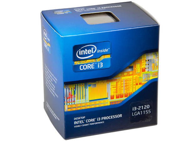 Procesador Intel Core i3 2120 a 3.3 GHz con Intel HD Graphics 2000, Socket 1155, L3 Caché 3MB, Dual-Core, 32nm