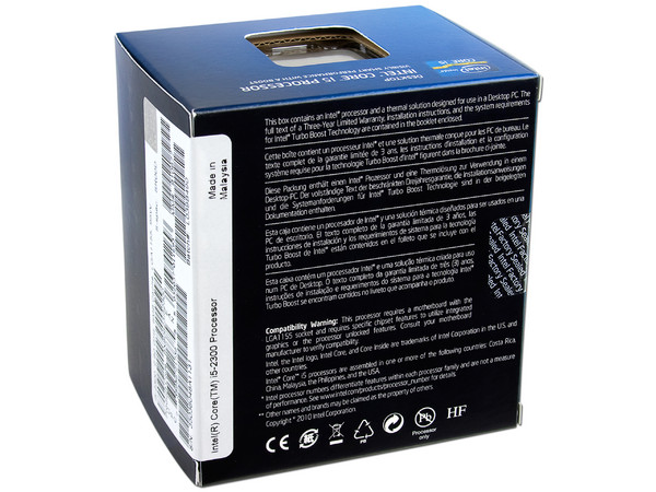 Procesador Intel Core i5 2300 (hasta 3.1 GHz) con Intel HD Graphics 2000, Socket 1155, L3 Caché 6MB, Quad-Core, 32nm