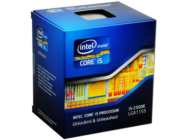 Procesador Intel Core i5 2500K Desbloqueado a 3.3GHz (3.7GHz Turbo Boost), con Intel HD Graphics 3000, Socket 1155, L3 Cache 6MB, Quad-Core, 32nm.