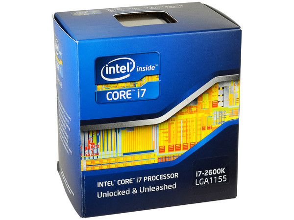 Procesador Intel Core i7 2600K a 3.4 GHz (3.8GHz Turbo Boost) con Intel HD Graphics 3000, Socket 1155, L3 Caché 8MB, Quad-Core, 32nm