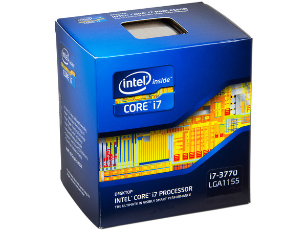 Procesador Intel Core i7-3770 de Tercera generación, 3.4 GHz (hasta 3.9GHz) con Intel HD Graphics 4000, Socket 1155, L3 Caché 8MB, Quad-Core, 22nm.