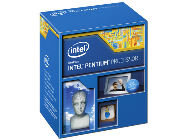 Procesador Intel Pentium G3258 a 3.2 GHz con Intel HD Graphics, Socket 1150, Caché 3MB, Dual Core, 22 nm.