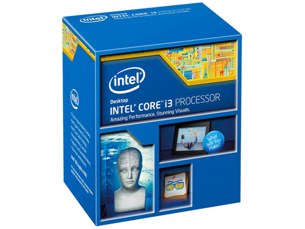 Procesador Intel Core i3-4160 de Cuarta Generación, 3.6 GHz con Intel HD Graphics 4400, Socket 1150, L3 Caché 3MB, Dual-Core, 22nm.