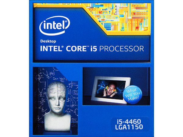 Procesador Intel Core i5-4460 de Cuarta Generación, 3.2 GHz (hasta 3.4 GHz) con Intel HD Graphics 4600, Socket 1150, Caché 6 MB, Quad-Core, 22nm.