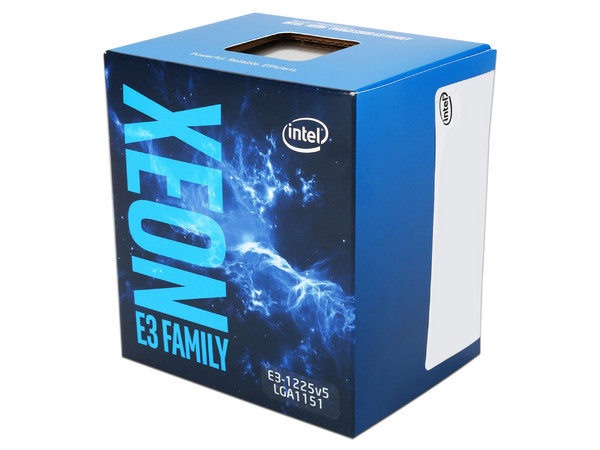 Procesador Intel Xeon E3-1225 v5 hasta 3.30 GHz, Socket 1151, Caché 8 MB, Quad-Core, 14nm.