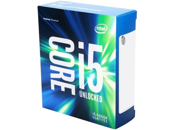 Procesador Intel Core i5-6600K de Sexta Generación, 3.5 GHz con Intel HD Graphics 530, Socket 1151, L3 Caché 6 MB, Quad-Core, 14nm.