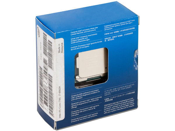 Procesador Intel Core i7-6900K de Sexta Generación, 
3.2 GHz, 
Sin Gráficos Integrados y sin Disipador, 
Socket 2011-v3, 
Caché 20 MB, Octa Core, 14nm.