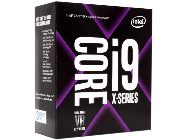 Procesador Intel Core i9-7900X de la Serie X, 3.3 GHz (hasta 4.3 GHz), Socket 2066, L3 Caché 13.75 MB, Deca-Core, 14nm.