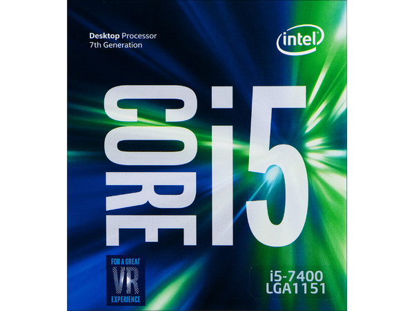 Procesador Intel Core i5-7400 de Séptima Generación, 3.0 GHz (hasta 3.5 GHz) con Intel HD Graphics 630, Socket 1151, L3 Caché 6 MB, Quad-Core, 14nm.