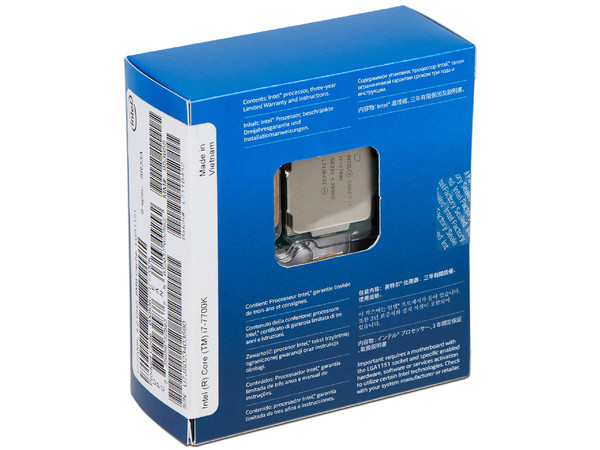 Procesador Intel Core i7-7700K de Séptima Generación, 4.2 GHz (hasta 4.5 GHz) con Intel HD Graphics 630, Socket 1151, Caché 8 MB, Quad-Core, 14nm. No incluye disipador