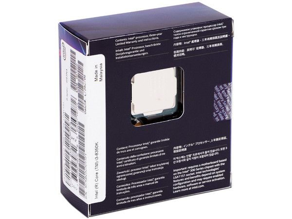 Procesador Intel Core i3-8350K de Octava Generación, 4.0 GHz con Intel UHD Graphics 630, Socket 1151, Caché 8 MB, Quad-Core, 14nm. No incluye disipador.