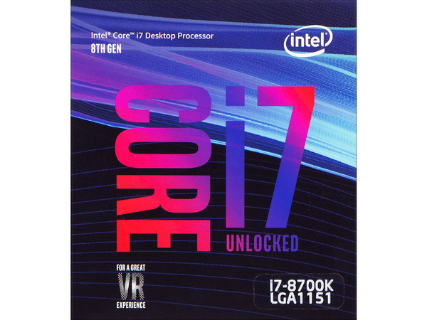 Procesador Intel Core i7-8700K de Octava Generación, 3.7 GHz (hasta 4.7 GHz) con Intel UHD Graphics 630, Socket 1151, Caché 12 MB, Six-Core, 14nm.