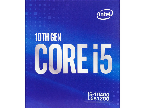 Procesador Intel Core i5 10400 de Décima Generación, 2.9 GHz (hasta 4.3 GHz) con Intel HD Graphics 630, Socket 1200, Caché 12 MB, Six-Core, 14nm. Caja abierta y equipo con desgaste
