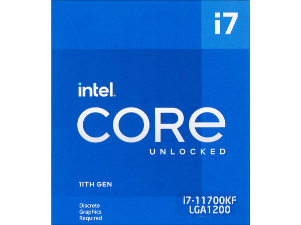 Procesador Intel Core i7-11700KF de Onceava Generación, 3.6 GHz (hasta 5.0 GHz), Socket 1200, Caché 16 MB, Octa-Core, 14nm. No incluye gráficos integrados.