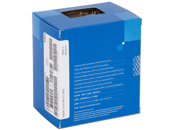 Procesador Intel Core i5-12600 de Doceava Generación, 
3.3 GHz (hasta 4.8 GHz), 
Con Gráficos UHD Graphics 770 y Con Disipador, 
Socket 1700, 
Caché 18 MB, Deca-Core.