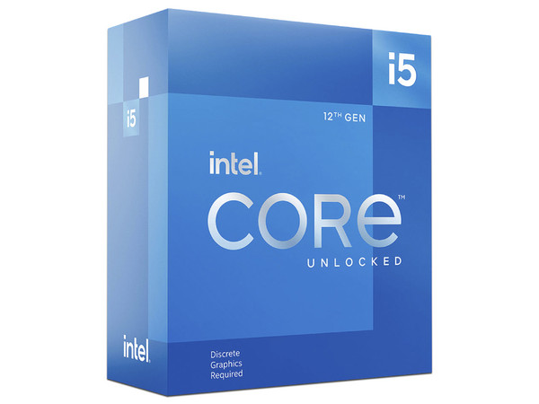 Procesador Intel Core i5-12600KF de Doceava Generación, 
3.7 GHz (hasta 4.9 GHz), 
Sin Gráficos Integrados y sin Disipador, 
Socket 1700, 
Caché 20 MB, Deca-Core.