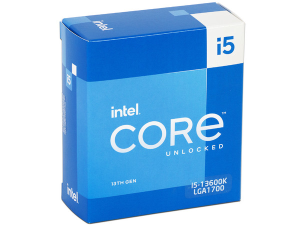 Procesador Intel Core i5-13600K de 13a Generación, 3.5 GHz (hasta 5.1 GHz), Socket 1700, Caché 24 MB. No incluye disipador.