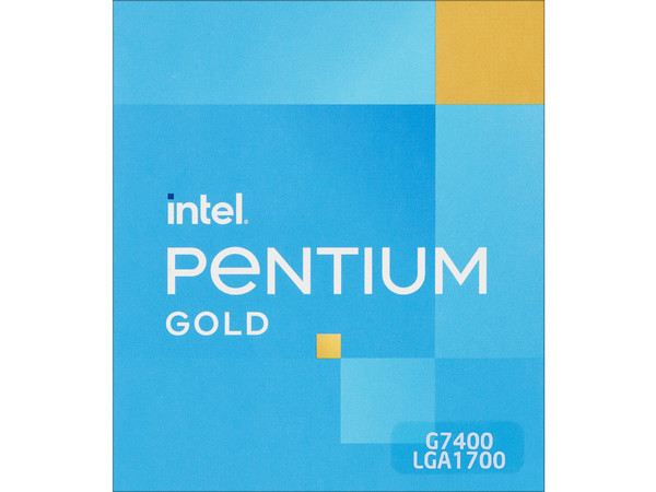 Procesador Intel Pentium G7400 de Doceava Generación, 
3.70 GHz, 
Con Gráficos UHD Graphics 710 y Con Disipador, 
Socket 1700, Caché 6MB, 
Dual-Core, 14nm.