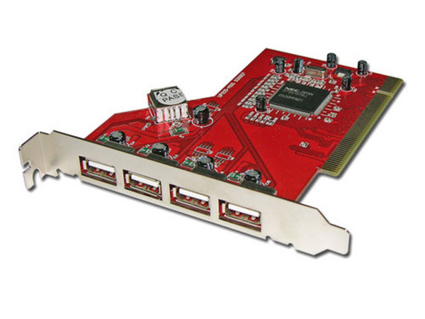 Tarjeta Controladora Acteck PCI, con 5 puertos USB 2.0 (4 externos y 1 interno)