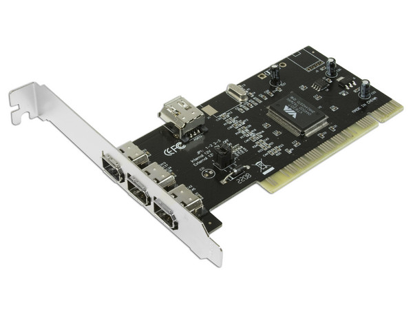 Tarjeta Controladora Advantek, con 4 Puertos Firewire (1394) 3 externos y 1 interno, PCI