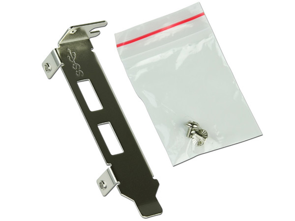 Tarjeta Controladora ECS con 2 puertos USB 3.0  (compatibles con USB 2.0). PCI-E x1