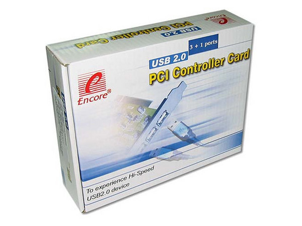 Tarjeta Controladora Encore PCI, con 3 puertos USB 2.0