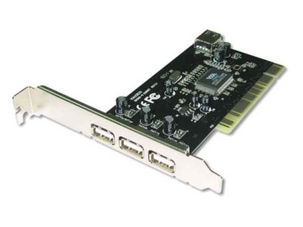 Tarjeta Controladora Encore PCI, con 3 puertos USB 2.0