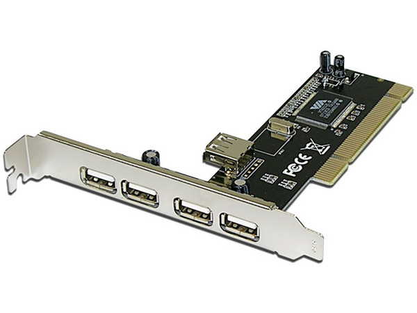 Tarjeta Controladora Encore PCI, con 5 puertos USB 2.0 (4 externos y 1 interno)