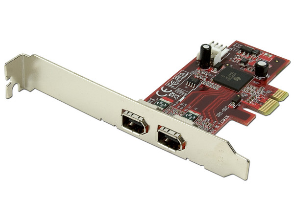 Tarjeta Controladora Manhattan con 2 Puertos Firewire (400), PCI Express