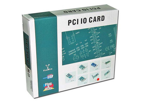 Tarjeta Controladora PCI, con 5 puertos USB 2.0 (4 externos y 1 interno)