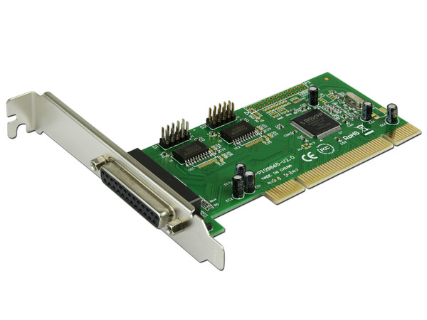 Tarjeta Controladora PCI Multi I/O con 1 x Puerto Paralelo y 2 x Puertos Seriales (mediante adaptador incluido)