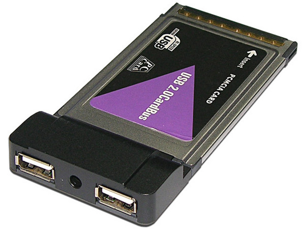 Tarjeta Controladora PCMCIA, con 2 Puertos USB 2.0
