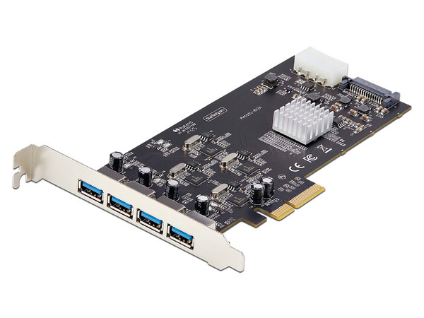 Tarjeta StarTech PCI Express de 4 Puertos USB , USB 3.2, PCI Express 2.0 x4