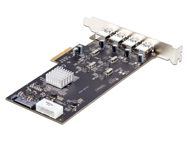 Tarjeta StarTech PCI Express de 4 Puertos USB , USB 3.2, PCI Express 2.0 x4