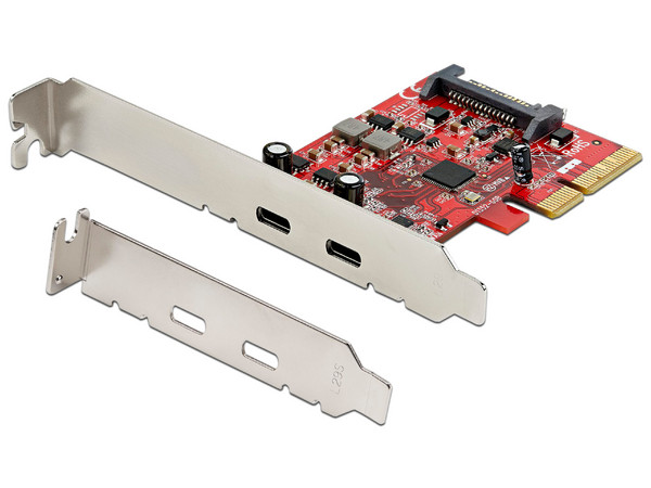 Tarjeta Controladora StarTech con 2 Puertos USB-C, Hasta 10Gbps.