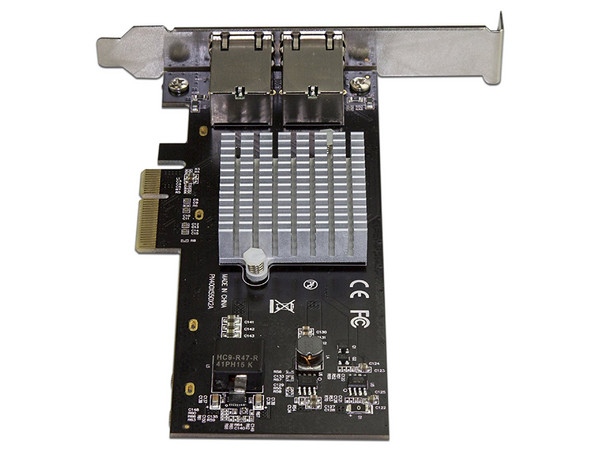 Tarjeta de Red StarTech ST10GPEXNDPI PCI Express con 2 Puertos 10GBase-T.