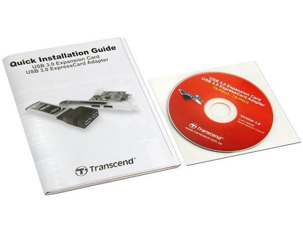 Tarjeta Controladora PCI Express 2.0 Transcend, con 2 puertos USB 3.0