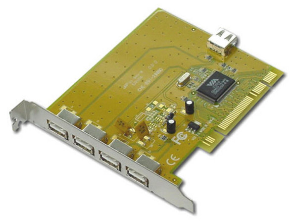 Tarjeta Controladora PCI, te brinda 5 puertos USB 2.0