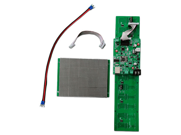 Display para Barrera Vehicular WEJOIN WJBCG20DSP, LED integrado, Instalación en puerta de gabinete WJCB202VF.