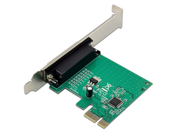 Tarjeta de Red X-media XM-PEX-1P 1 puerto DB25, con Puerto Paralelo, PCIe.