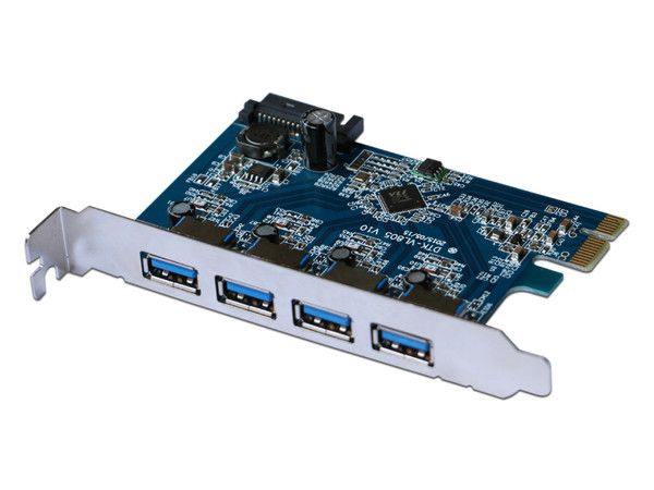 Adaptador X-Media XM-UB3204 de 4 puertos USB 3.0
