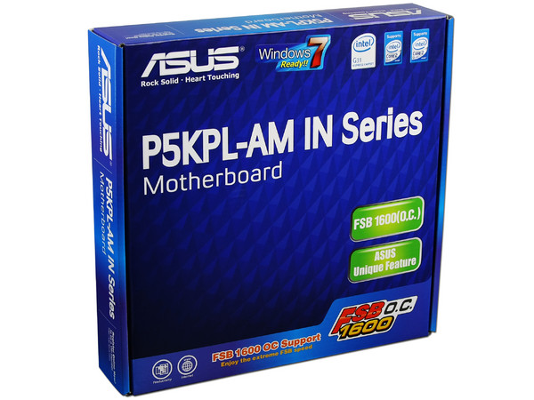 ASUS MB C2Q P5KPL-AM IN/GB/SI IntelG31 S775 DDR2 PCIEx16 Gigabite Lan