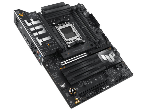T. Madre ASUS TUF GAMING X870-PLUS WIFI: Chipset X870, 
Segmento: Alto/Gamer,
Soporta AMD Ryzen 9000/ 8000 & 7000, Socket AM5,
Memoria: DDR5 8000,6400, 6000 MHz, 192GB Max,
Audio HD,Wi-Fi 7, USB 4.0, SATA 3.0, M.2, 
ATX, PCIe 5.0