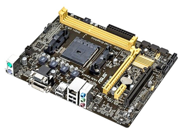 T. Madre ASUS A58M-E, ChipSet AMD A58,
Soporta: AMD A10/ A8/ A6/ A4 de Socket FM2+,
Memoria: DDR3 2400(O.C.)/1333 MHz, 32GB Max,
Integrado: Audio HD, Red,
Micro-ATX, Ptos: 1xPCIEx16, 1xPCIEx1, 1xPCIx1