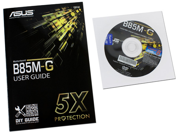 T. Madre ASUS B85M-G, ChipSet Intel B85 Exp.,
Soporta: Core i7/i5/i3 de Socket 1150,
Memoria: DDR3 1600/1333/1066 MHz, 32GB Max,
Integrado: Audio HD, Red,
USB 3.0 y SATA 3.0,
Micro-ATX, Ptos: 1xPCIE 3.0 x16, 2xPCIEx1
