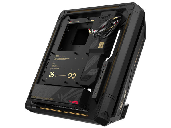 Kit de Actualización ASUS 20 Aniversario Bundle ROG Edition 20,
Inlcuye T.Madre ROG Crosshair X870E,
Segmento: Gamer,
Enfriamiento Liquido Ryujin 360,
Tarjeta de Video NVIDIA GeForce RTX ROG Astral RTX 5090,
Gabinete ROG GR20,
Fuente de Poder ROG.