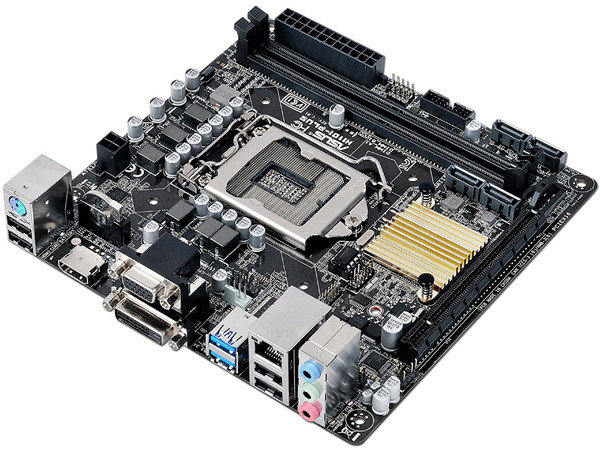 T. Madre Asus H110I-PLUS/CSM, Chipset Intel H110,
Soporta: Intel Core i7/Core i5/Core i3/Pentium y Celeron de Socket 1151,
Memoria: DDR4 2133 MHz, 32GB Max,
Integrado: Audio HD, Red, USB 3.0 y SATA 3.0,
Mini ITX, Puerto: 1xPCIEx16.